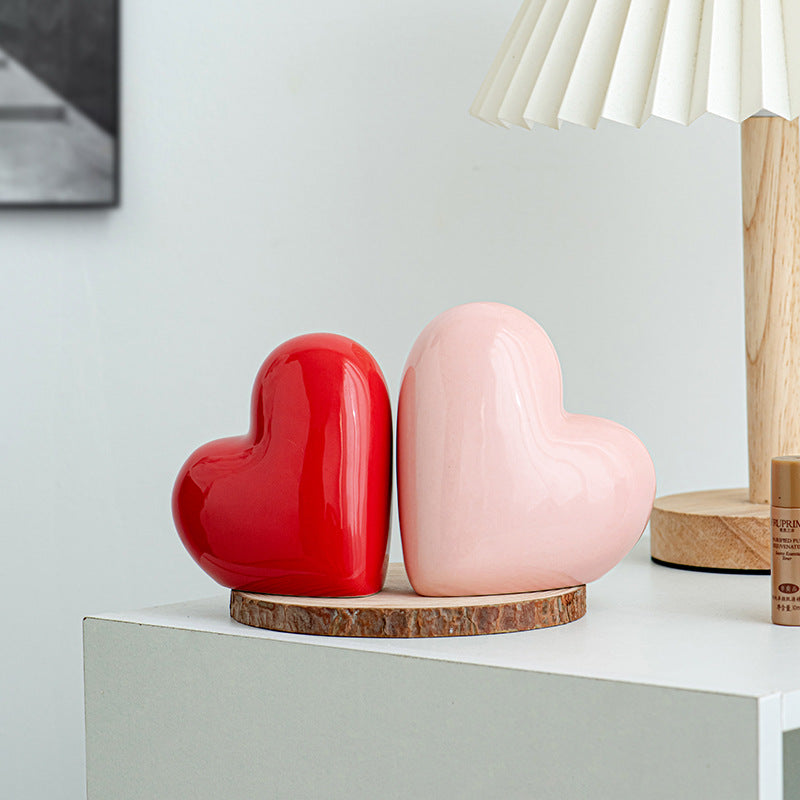 Decorative Heart Sculpture Acalora