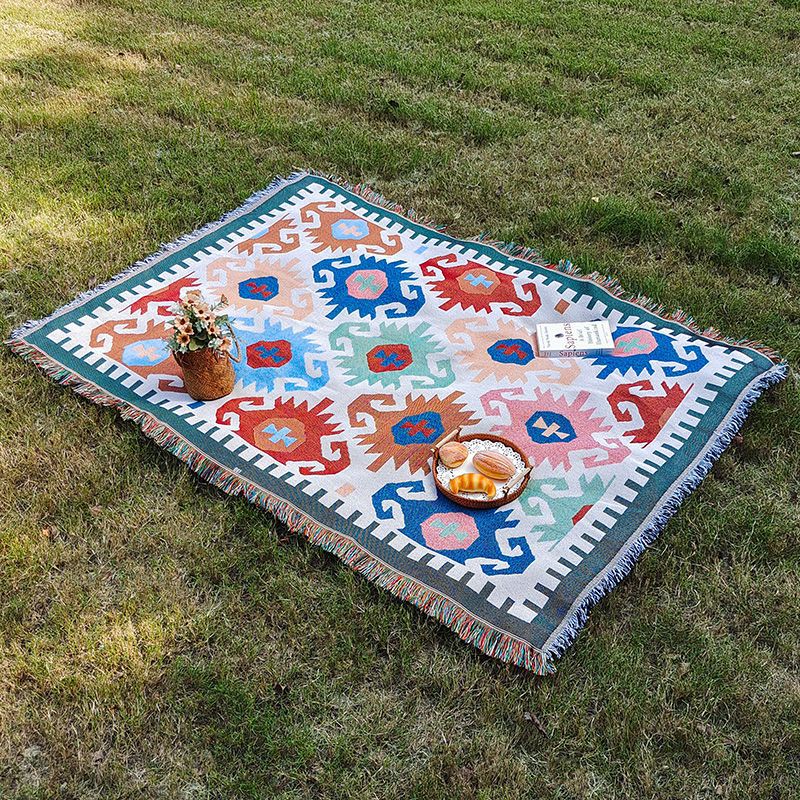 Bohemian Tribal Design Picnic Blanket