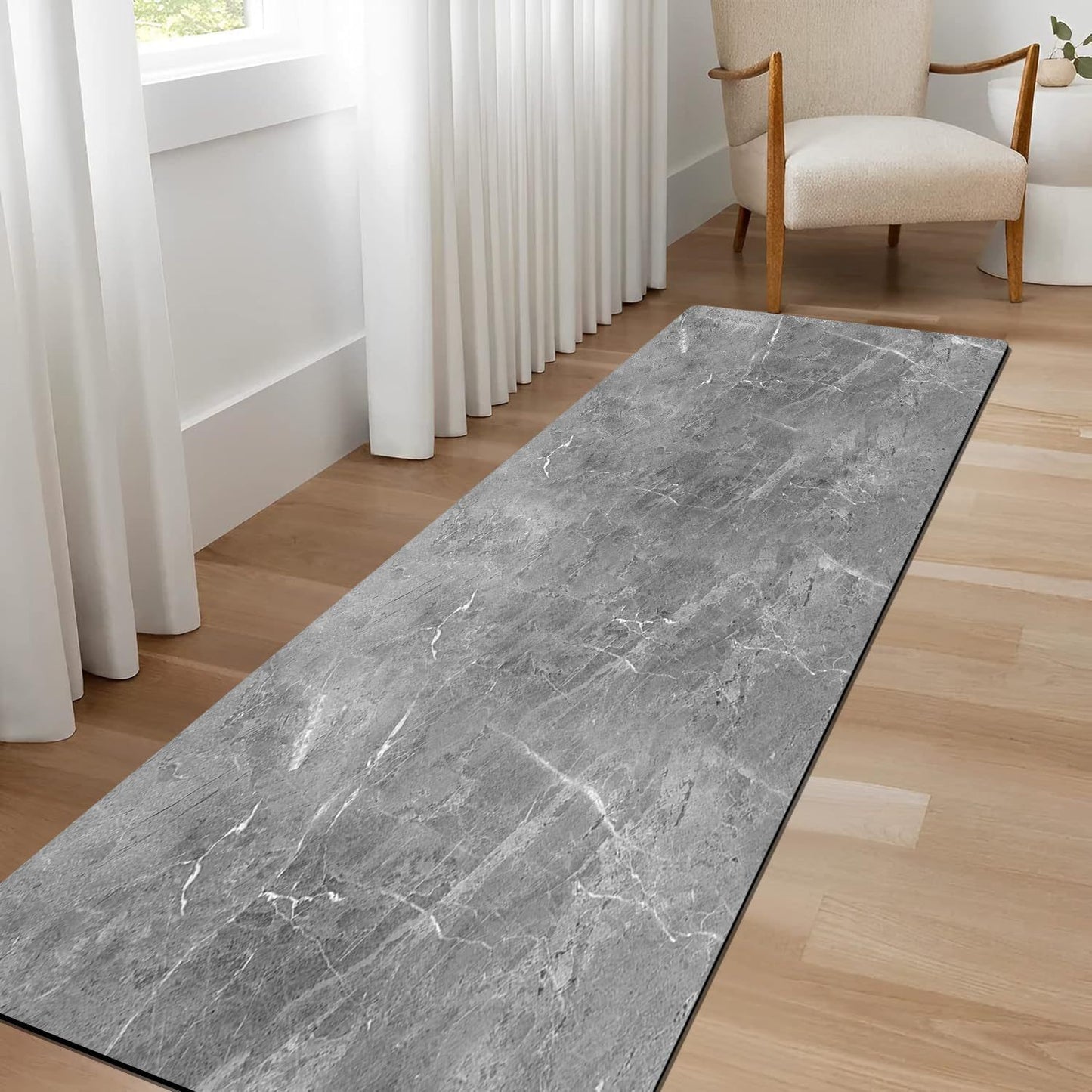 Modern Geometric Bathroom Mat Acalora
