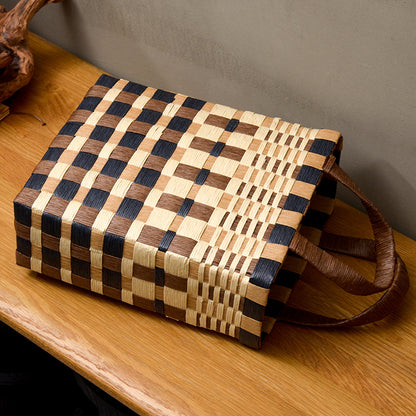 Handwoven shopping basket Acalora