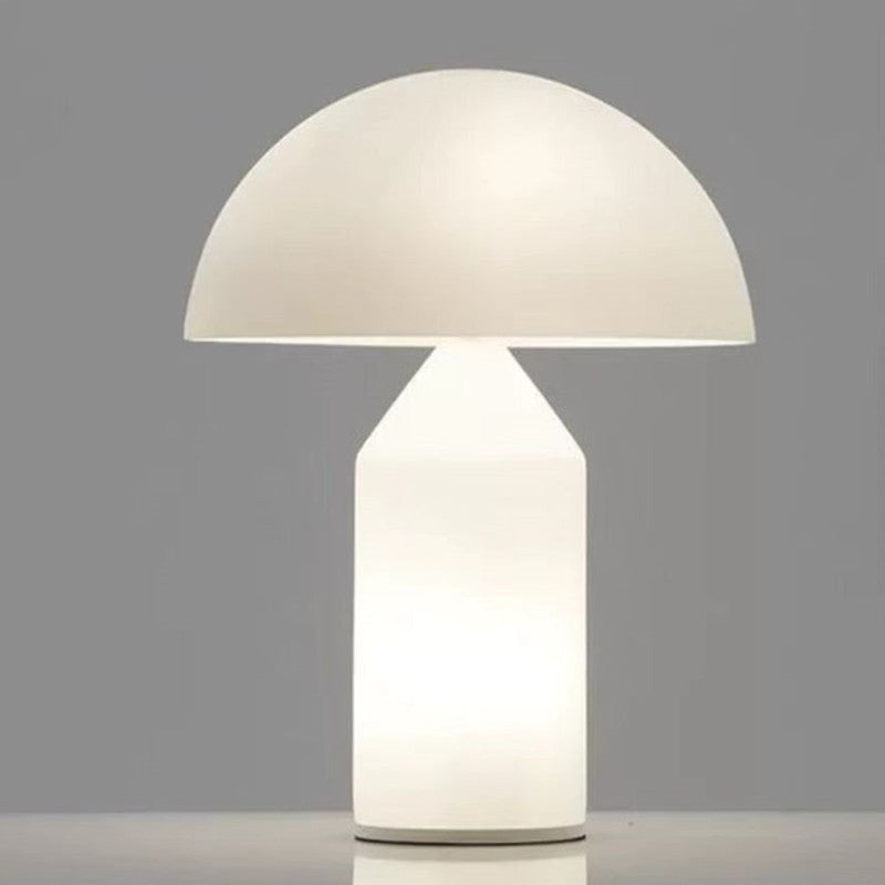 Modern Stylized Table Lamp with Dome Shade