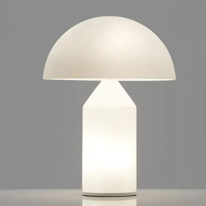 Modern Stylized Table Lamp with Dome Shade