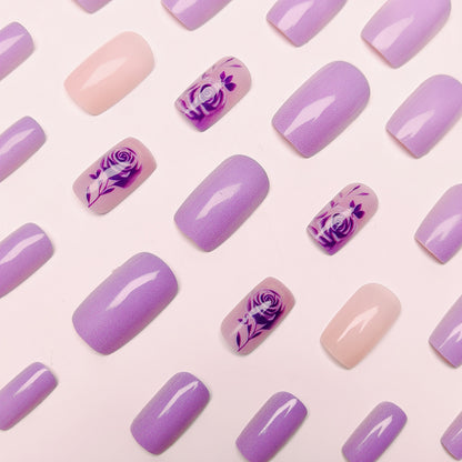 Premium Floral 3D Nail Art Acalora