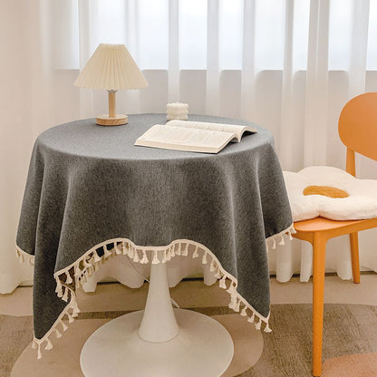 Decorative Fringed Table Cover