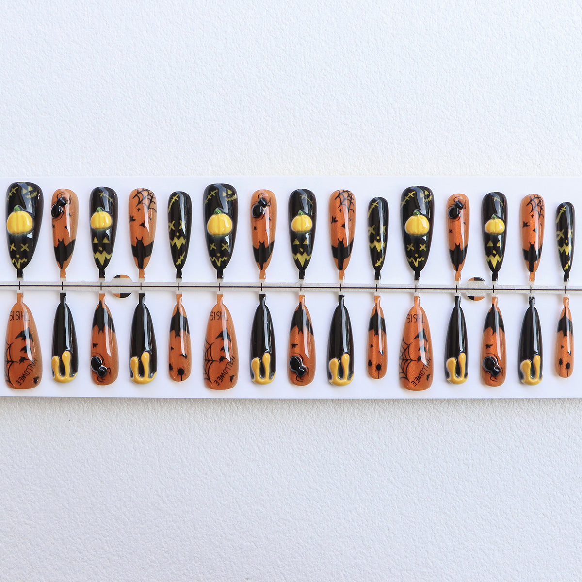 Thematic Halloween Press-On Nails Acalora