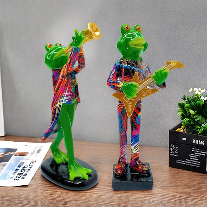 Musical Frog Figure Acalora