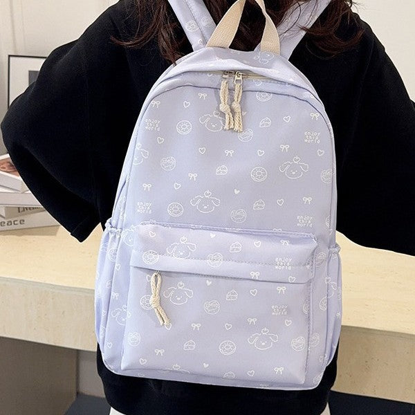 Playful Cartoon-Themed Backpack Acalora