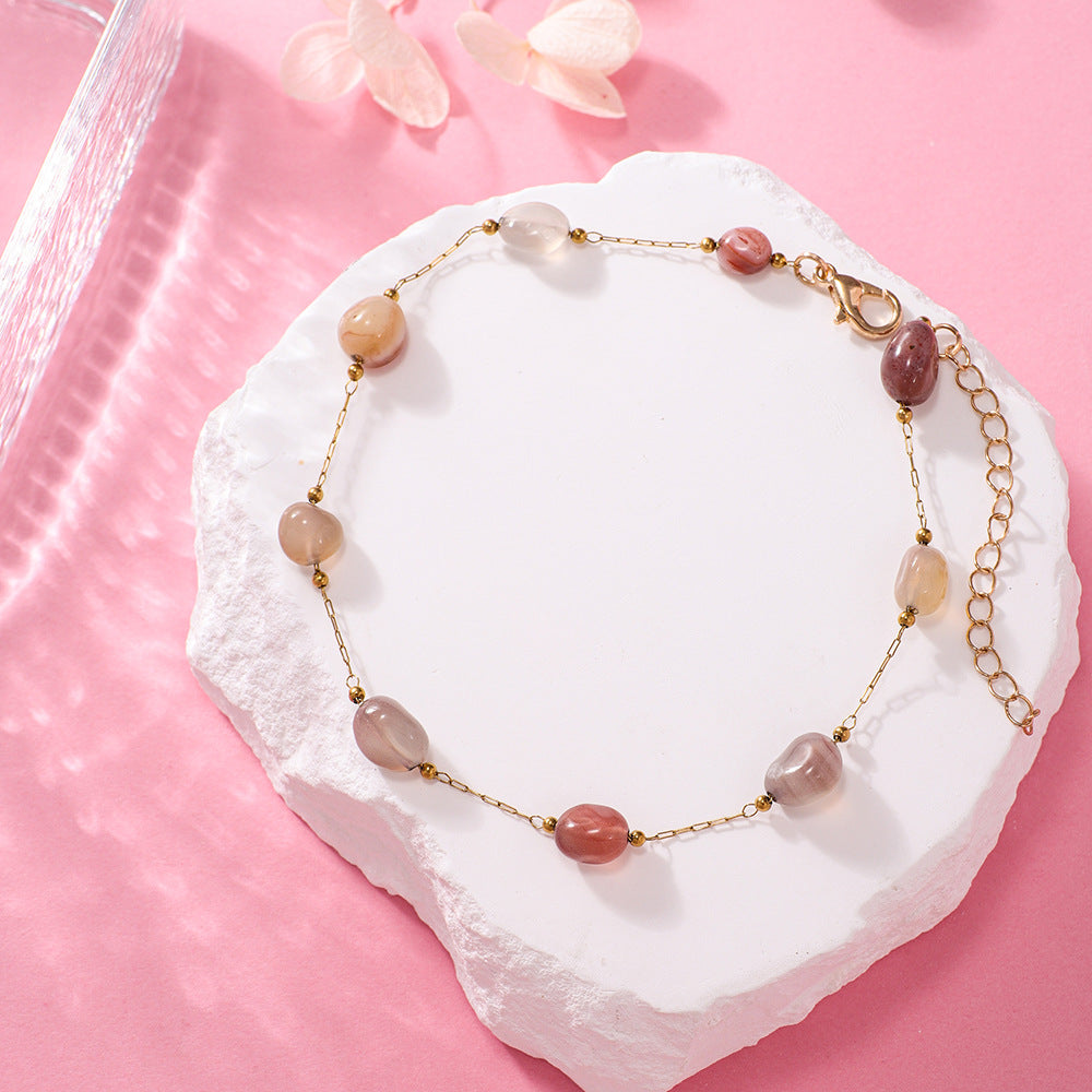 Amethyst Gemstone Bracelet Acalora