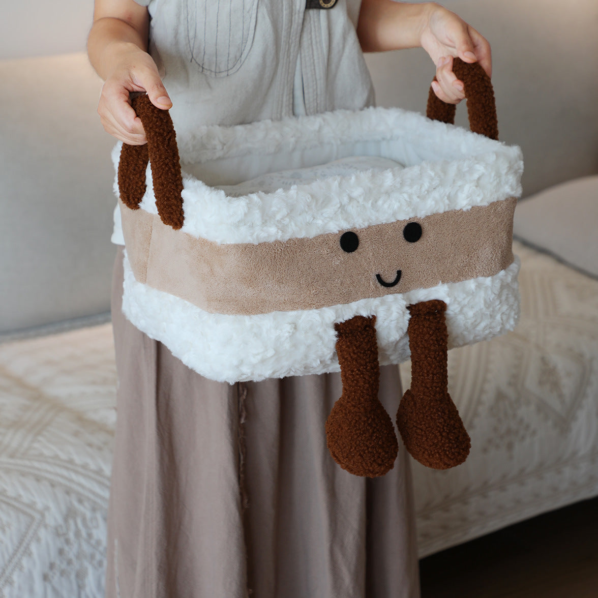 Playful Storage Basket For Toys Acalora