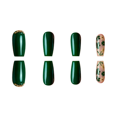 Botanical Nail Art Press-On Set Acalora