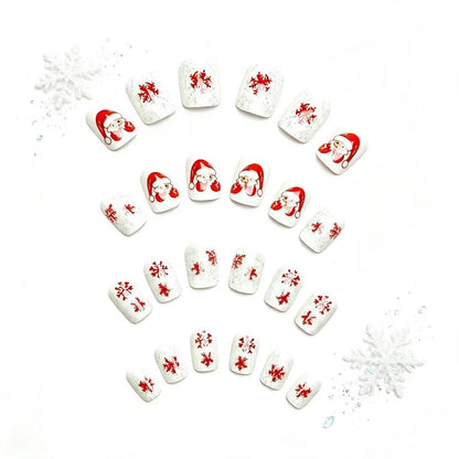 Festive Holiday Themed Nail Art Acalora