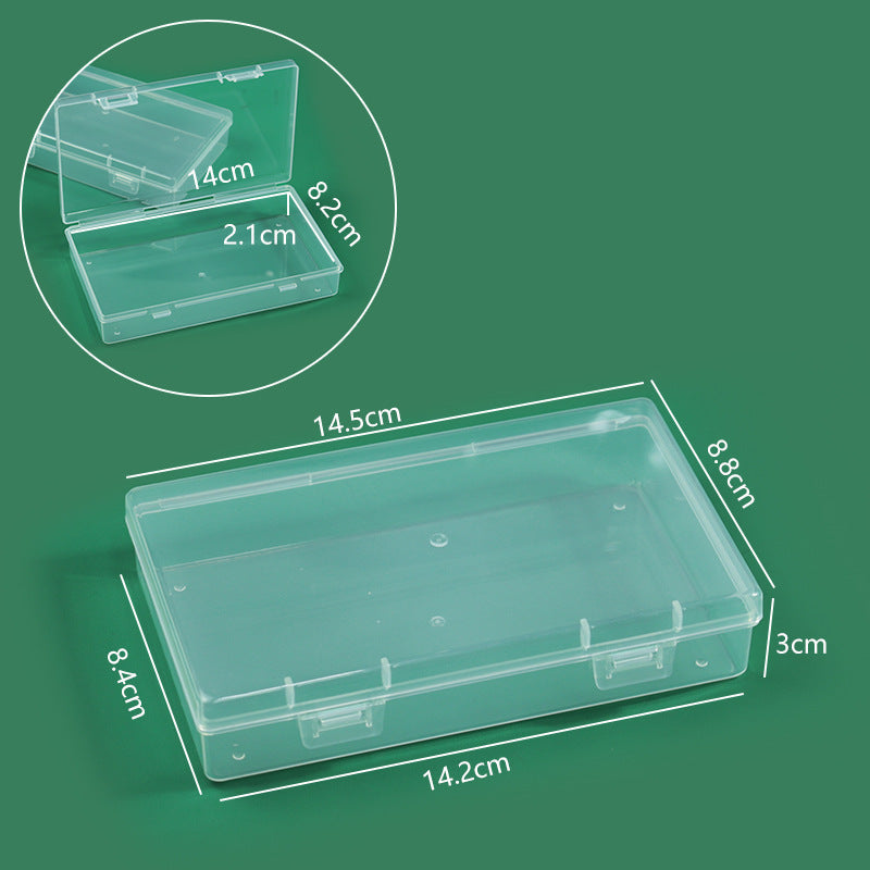 Compact Transparent Storage Case Acalora