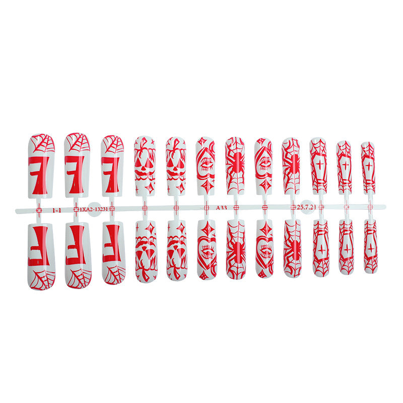 Themed Press-On Nail Art Set Acalora