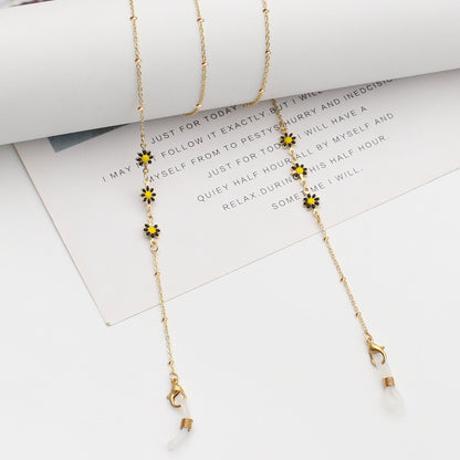 Floral Themed Eyewear Chain Acalora