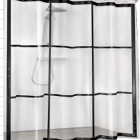 Modern Chevron Pattern Shower Curtain
