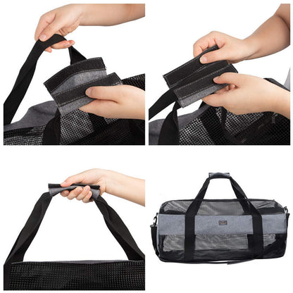 Mesh Sports Equipment Duffle Bag Acalora