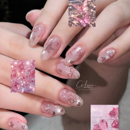 Artistic Decorative Press-On Nails Acalora