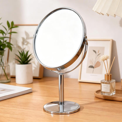 Adjustable Double-Sided Vanity Mirror