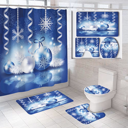 Christmas Themed Bathroom Set