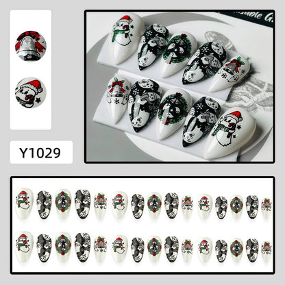 Christmas motif nail set Acalora