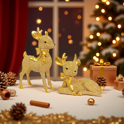 Luxurious Reindeer Sculpture Acalora