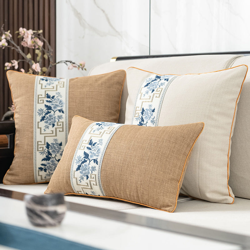 Decorative Embroidered Throw Pillows