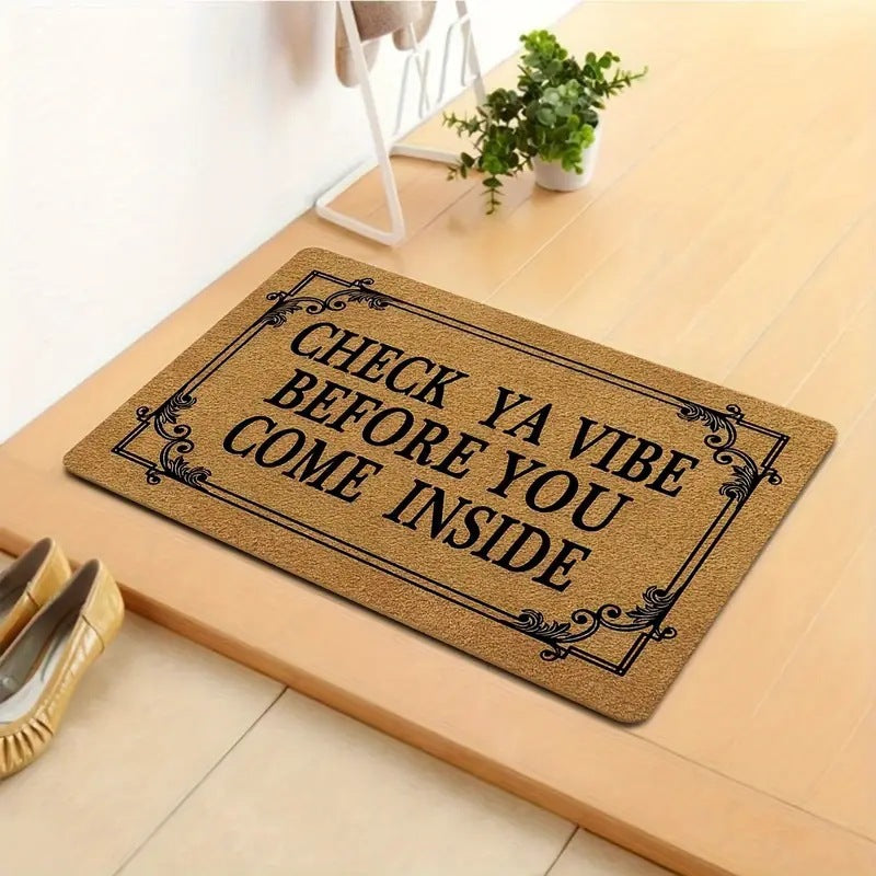 Welcome Warning Doormat