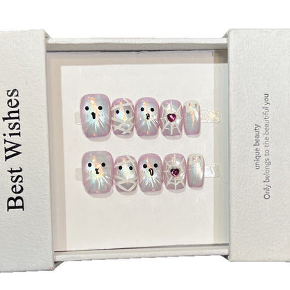Whimsical Characters Press-On Nail Set Acalora