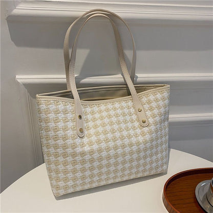 Decorative Woven Tote Bag Acalora
