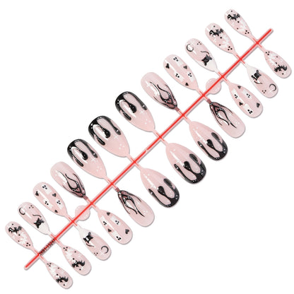 Themed Halloween Press-On Nails Acalora