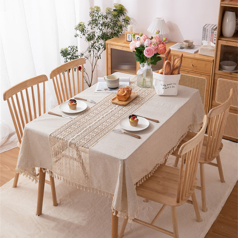Decorative Linen Tablecloth