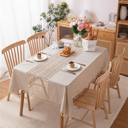 Decorative Linen Tablecloth