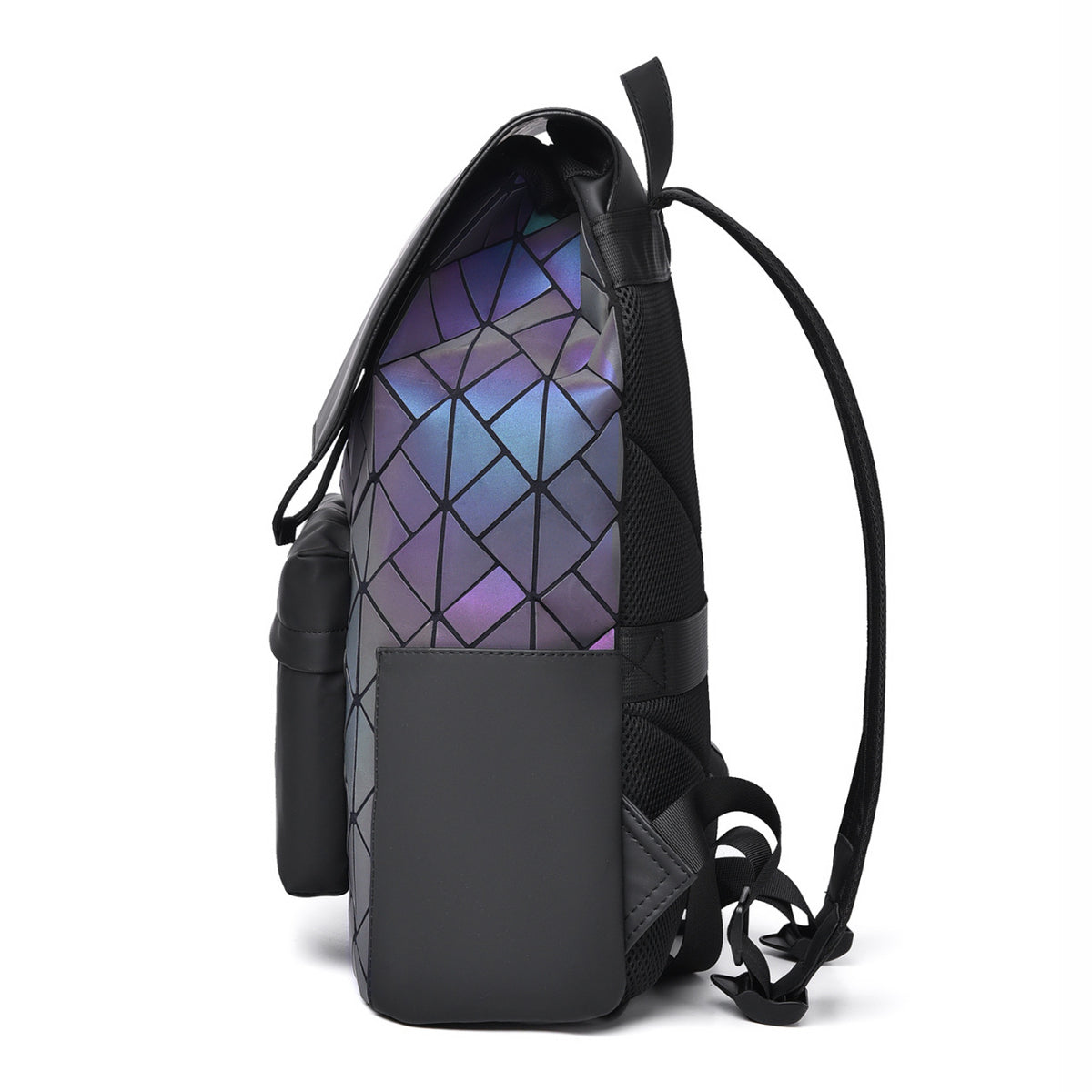 Stylish Geometric Pattern Backpack Acalora