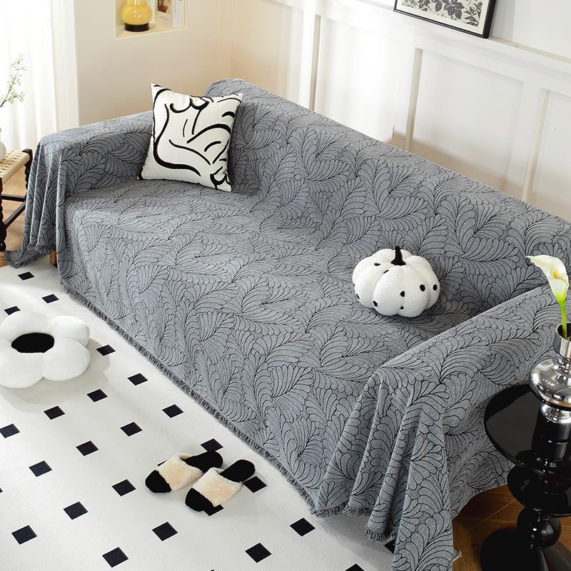 Elegant Textured Sofa Cover
