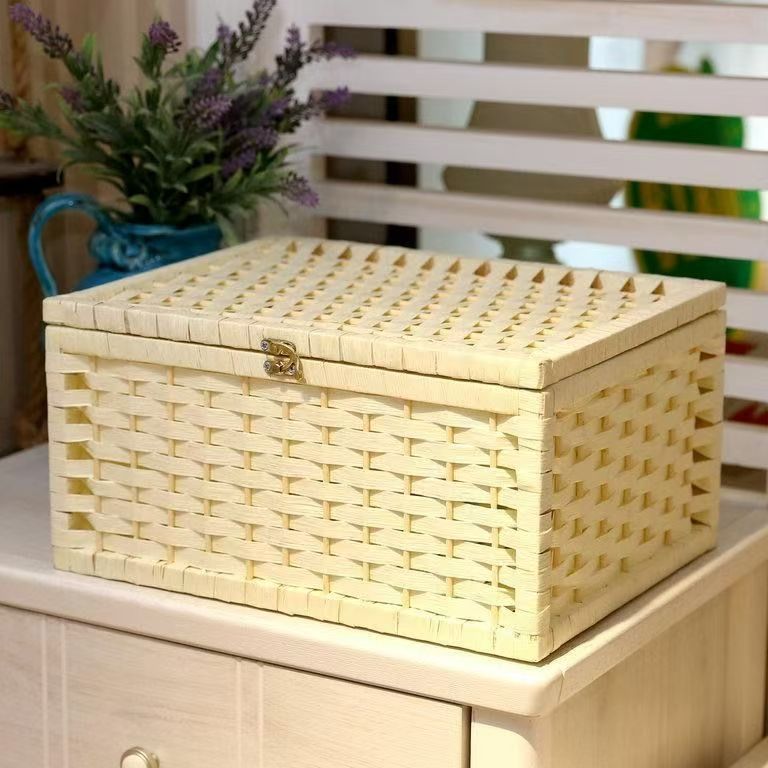 Rattan Storage Box Acalora