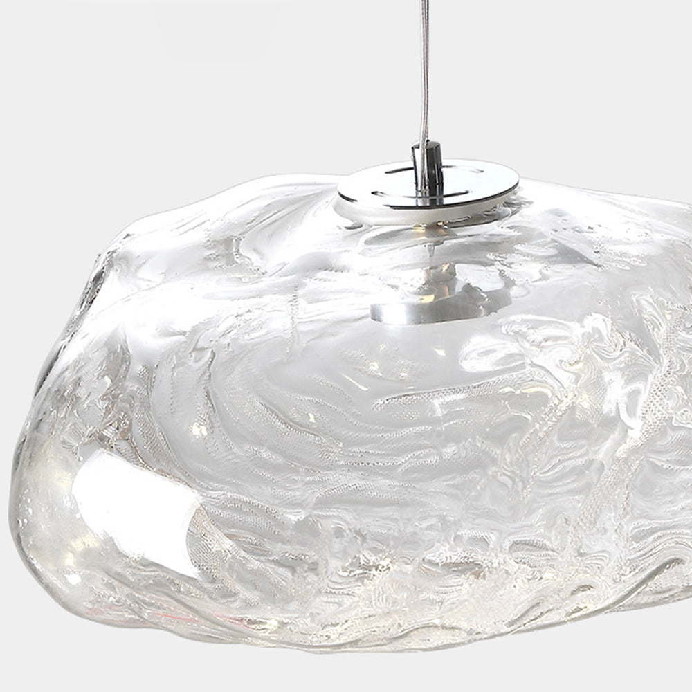 Stylish Glass Cloud Shape Pendant Light Indoor Fixture Decorative Light | Kalsten