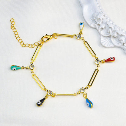 Artistic Eye Charm Bracelet Acalora