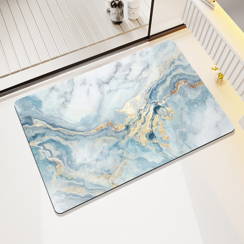 Non-Slip Abstract Design Bath Mat Acalora