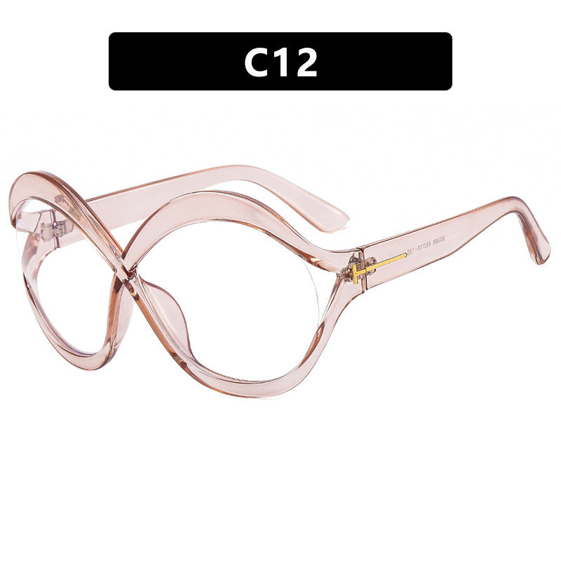 Ladies extravagant shaped sunglasses Bowlift