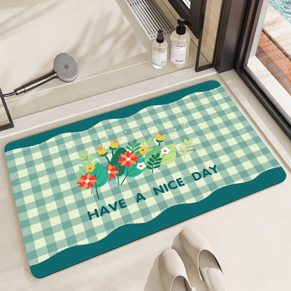 Charming Decorative Bath Mat Acalora