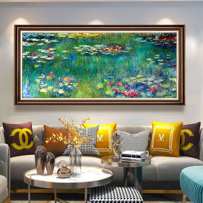 Large Landscape Framed Canvas Art