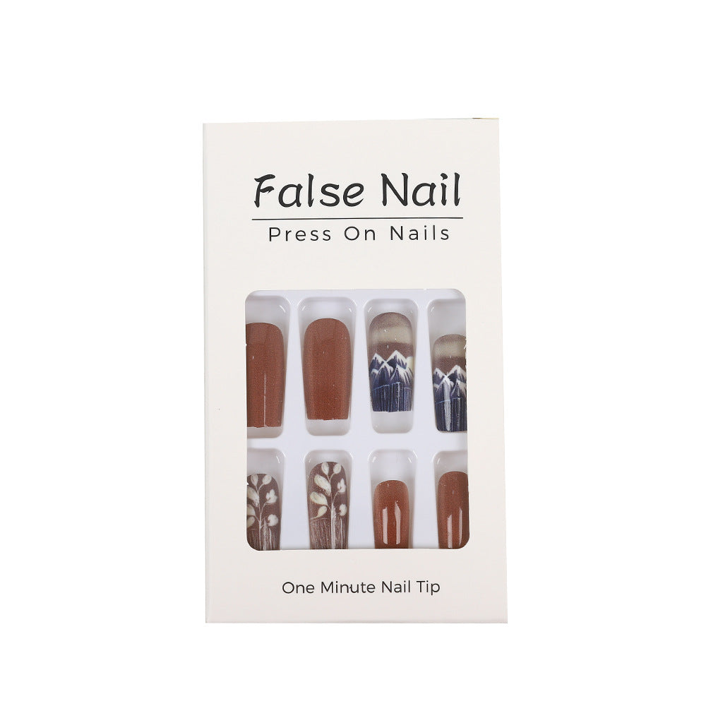 Nail Art Set with Floral Patterns Acalora