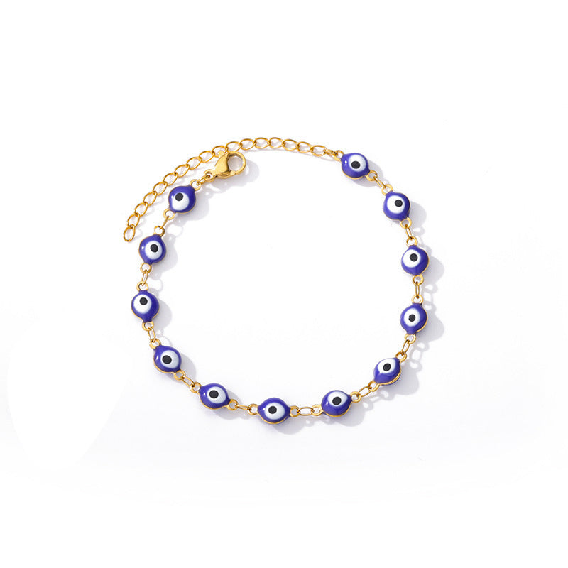 Evil Eye Protection Anklet Acalora