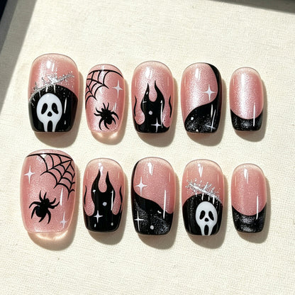 Halloween Theme Press-On Nail Set Acalora