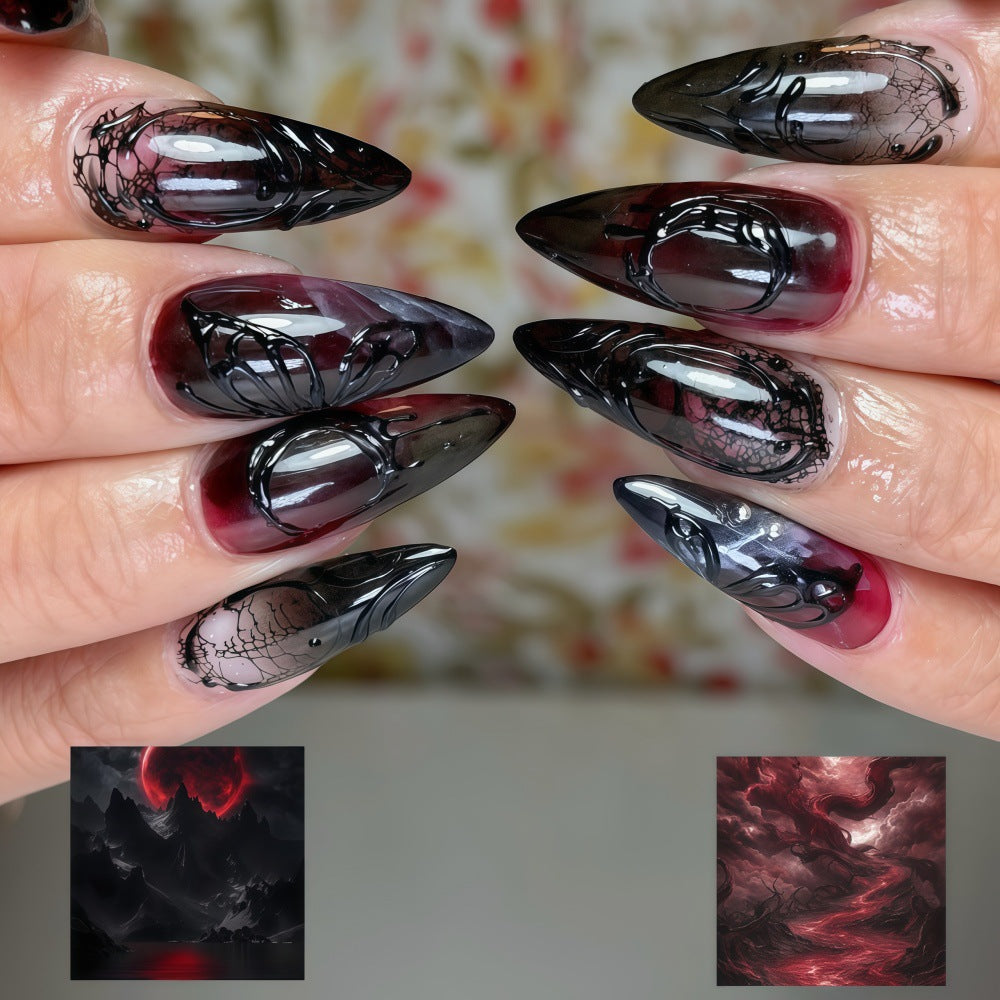 Artful Halloween Art Nails Acalora