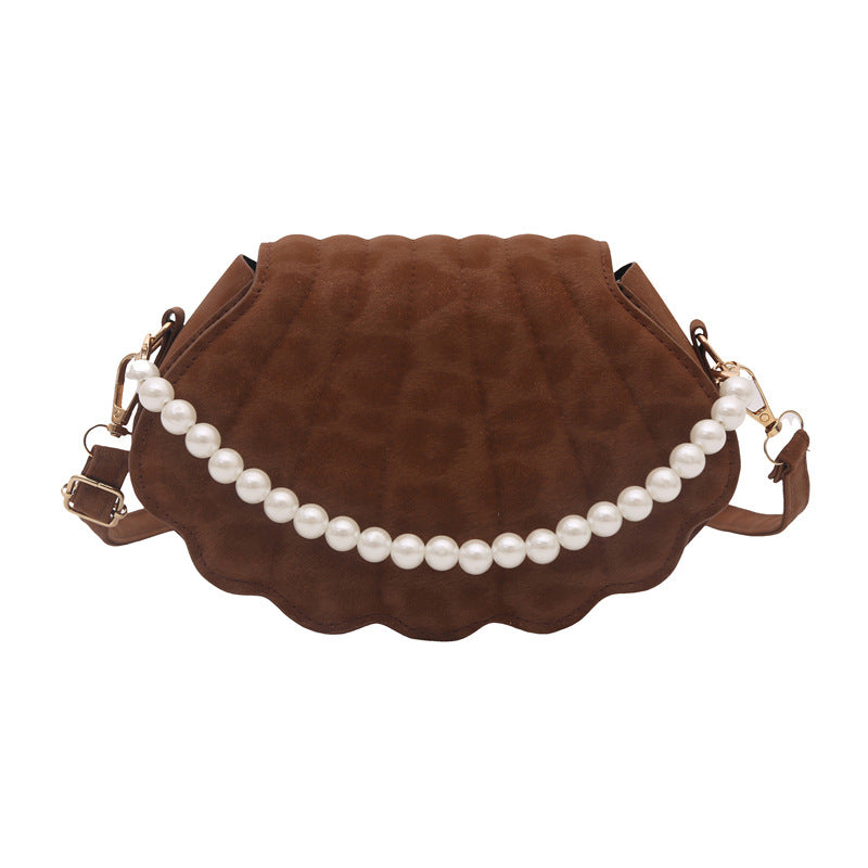 Elegant Shell-Shaped Crossbody Bag Acalora