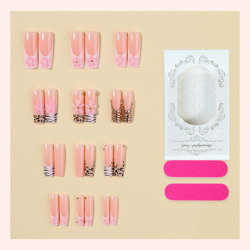 Elegant Decorative Press-On Nail Set Acalora 1788495542