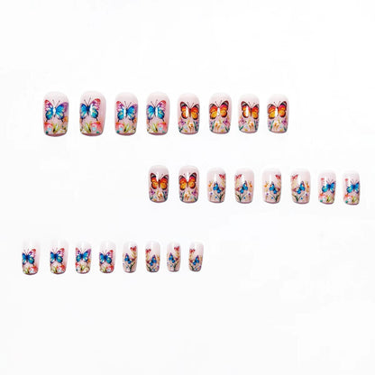 Elegant Butterfly Nail Art Acalora