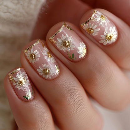 Seasonal Themed Press-On Nail Art Set Acalora