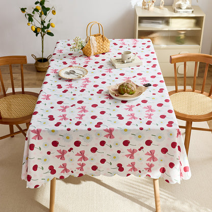 Elegant Plaid Tablecloth
